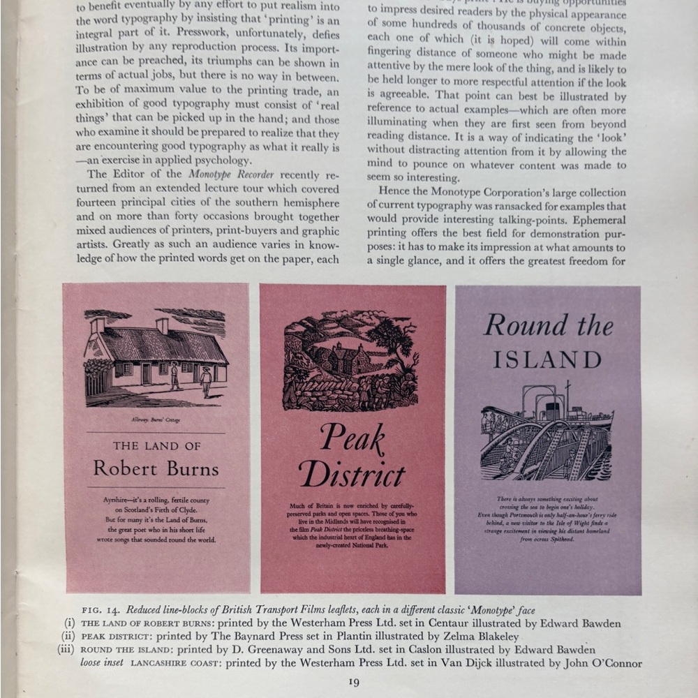 Spring 1958 The Monotype Recorder Typography for Hospitality Lancashire Coast - Picture 4 of 10